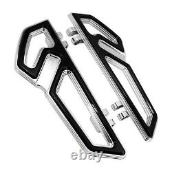 Driver Chrome Empire Footboards Floorboard For Harley Touring Road Electra Glide