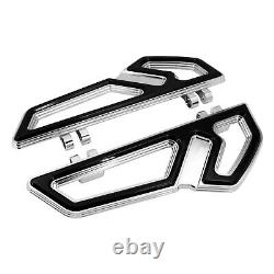 Driver Chrome Empire Footboards Floorboard For Harley Touring Road Electra Glide