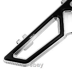 Driver Chrome Empire Footboards Floorboard For Harley Touring Road Electra Glide