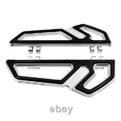 Driver Chrome Empire Footboards Floorboard For Harley Touring Road Electra Glide