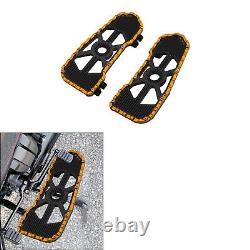 Driver Footboard Floorboard Fit For Harley Touring Road King 09-23 22 Black Gold