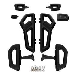 Driver Passenger Floorboards Footpegs Brake Pedal For Harley Touring 2000-2024