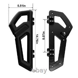 Driver Passenger Floorboards Footpegs Brake Pedal For Harley Touring 2000-2024