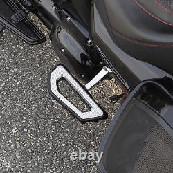 Driver & Passenger Footboard Floorboard Fit For Harley Touring Road Glide 00-24