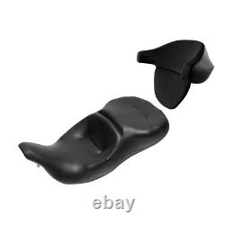 Driver Passenger Seat & Backrest Fit For Harley Touring Electra Glide 1997-2007