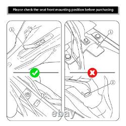 Driver Passenger Seat & Backrest Fit For Harley Touring Electra Glide 1997-2007
