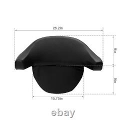 Driver Passenger Seat & Backrest Fit For Harley Touring Electra Glide 1997-2007