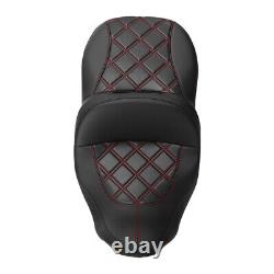 Driver Passenger Seat Cushion Fit For Harley Touring Electra Road Glide 09-Up US