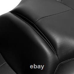 Driver Passenger Seat Cushion FitFor Harley Touring Electra Glide 97-07 06 Black