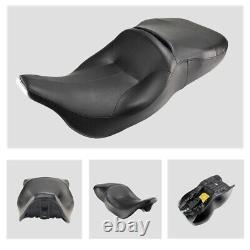 Driver Passenger Seat Cushion For Harley Touring Electra Glide Classic FLH 97-07
