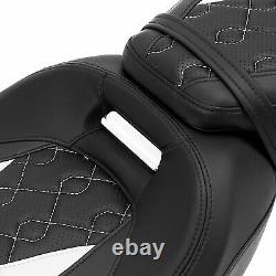 Driver Passenger Seat Fit For Harley Touring CVO Street Road Glide 2009-2021