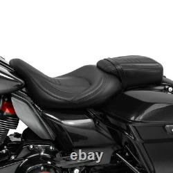 Driver & Passenger Seat Fit For Harley Touring Road Street Glide 2015-2023