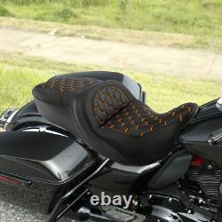 Driver Passenger Seat Fits For Harley Touring Road Street Glide FLHX 2009-2023