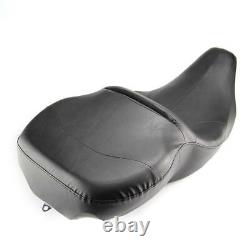 Driver Passenger Seat Low-Pro Motorcycle For Harley Touring Electra Glide 97-07