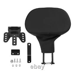 Driver Passenger Seat &Rider Backrest Pad Fit For Harley Touring Glide 2009-2023