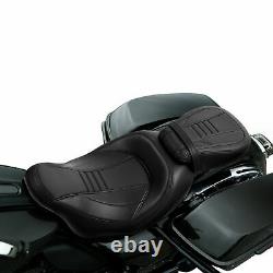 Driver Passenger Seat Set Fit For Harley Touring Street Glide Road King 09-20 18
