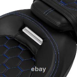 Driver Passenger Seats Backrest Fit For Harley Touring Road King Glide 2009-2023