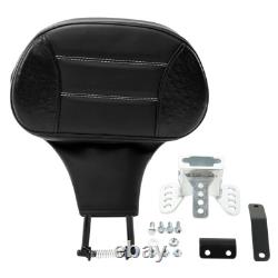 Driver Rider Backrest Pad Fit For Harley Touring CVO Road Glide Freewheeler FLRT