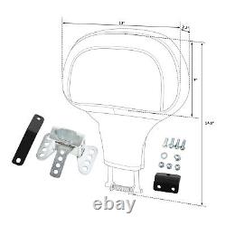 Driver Rider Backrest Pad Fit For Harley Touring Electra Glide Road King 88-Up