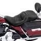 Driver Rider Passenger Seat Fit For Harley Touring Electra Glide1997-2007 Black
