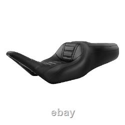 Driver Rider Passenger Seat Fit For Harley Touring Electra Glide1997-2007 Black