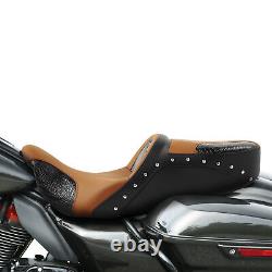 Driver Rider Passenger Seat Fit For Harley Touring Street Tri Road Glide 2009-Up