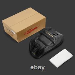 Driver Solo Rider Seat Fit For Harley Touring Street Glide Baggers 2008-24 Black