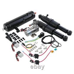 Electric Center Stand & Air Ride Suspension Air Tank For Harley Touring 09-16 US