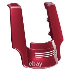 Ember Red Sunglo Stretched Extended Saddlebags Fits Harley Electra Touring 93-13