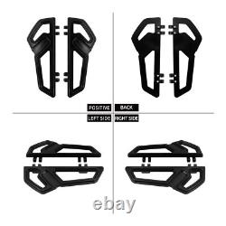 Empire Black Driver Footboards Floorboards For Harley Touring Street Road Glide