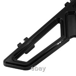 Empire Black Driver Footboards Floorboards For Harley Touring Street Road Glide