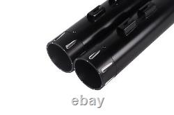 Exhaust Deep Roaring Sound For Harley Touring 4.0 Mufflers 1995-2016 Black