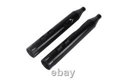 Exhaust Deep Roaring Sound For Harley Touring 4.0 Mufflers 1995-2016 Black