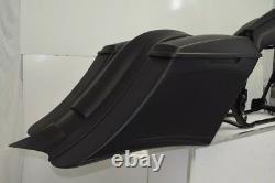 Extended Stretched Bags And Rear Fender For Harley Davidson Touring 1997-2013