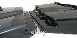 Extended saddlebags with CVO Dual Cut Stretched Rear Fender 4 Harley Touring 09-13