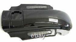 Extended saddlebags with CVO Dual Cut Stretched Rear Fender 4 Harley Touring 09-13