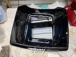 Factory New Tour pak Lid Harley Touring Black Bagger FLH FLHX Road Street Glide