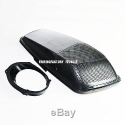 Fairing Factory CVO Style 6x9 Speaker Lids for 14-later Harley Touring Saddlebag