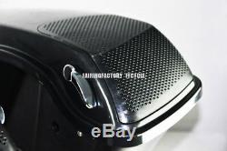 Fairing Factory CVO Style 6x9 Speaker Lids for 14-later Harley Touring Saddlebag