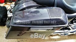 Fairing Factory CVO Style 6x9 Speaker Lids for 14-later Harley Touring Saddlebag