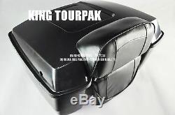 Fairing Factory Pillow Backrest Pad Fit Harley Razor Chopped King Tour Pack Pak