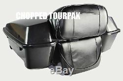 Fairing Factory Pillow Backrest Pad Fit Harley Razor Chopped King Tour Pack Pak