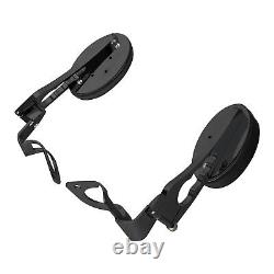 Fit For Harley Tour Pak Touring 2014-2024 Adjustable Rear Passenger Armrest