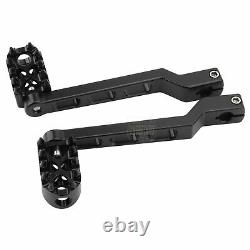 Floorboards Foot Peg MX Style Shifter Lever Pegs For Harley Touring Street Glide