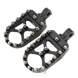 Footpegs MX Style Floorboard Shifter Pegs Brake Peda For Harley Touring Softail