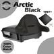For 97+ Harley/softail Arctic Black Rushmore Chopped Tour Pak Pack Wrap Around