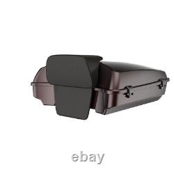 For 97+ Harley/Softail Advanblak Rushmore Razor Tour Pak Pack MIDNIGHT CRIMSON