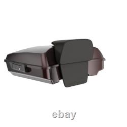 For 97+ Harley/Softail Advanblak Rushmore Razor Tour Pak Pack MIDNIGHT CRIMSON