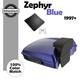 For 97+ Harley/softail Advanblak Rushmore Razor Tour Pak Pack Pad Zephyr Blue