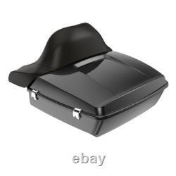 For 97+ Harley/Softail BLACK QUARTZ Rushmore Chopped Tour Pack Wrap Around